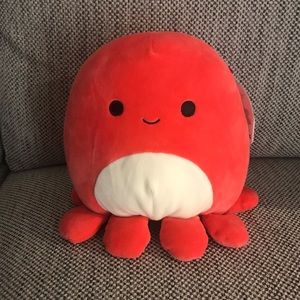 Squishmallows BNWTs Red Veronica Octopus 8”